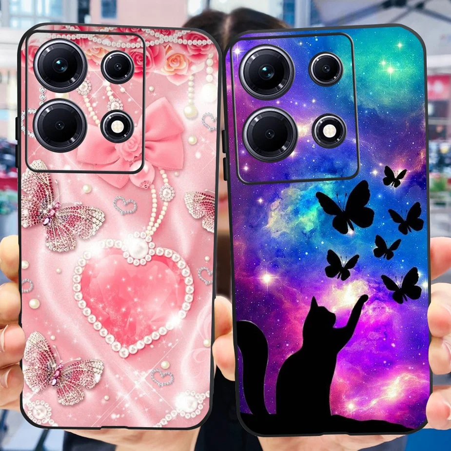 Para Infinix Note 30 Pro Funda Note 30i Linda funda pintada de moda Funda de silicona suave para Infinix Note 30 VIP Note30 Note30i Funda - imagen 5