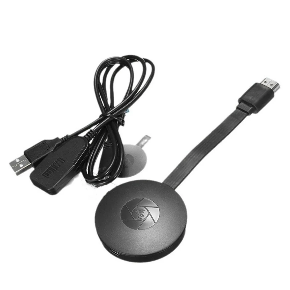 Receptor de vídeo 1080P para MiraScreen Display Anycast WIFI Miracast Dongle Compatible con HDMI para TV teléfono Android IOS pantalla de espejo