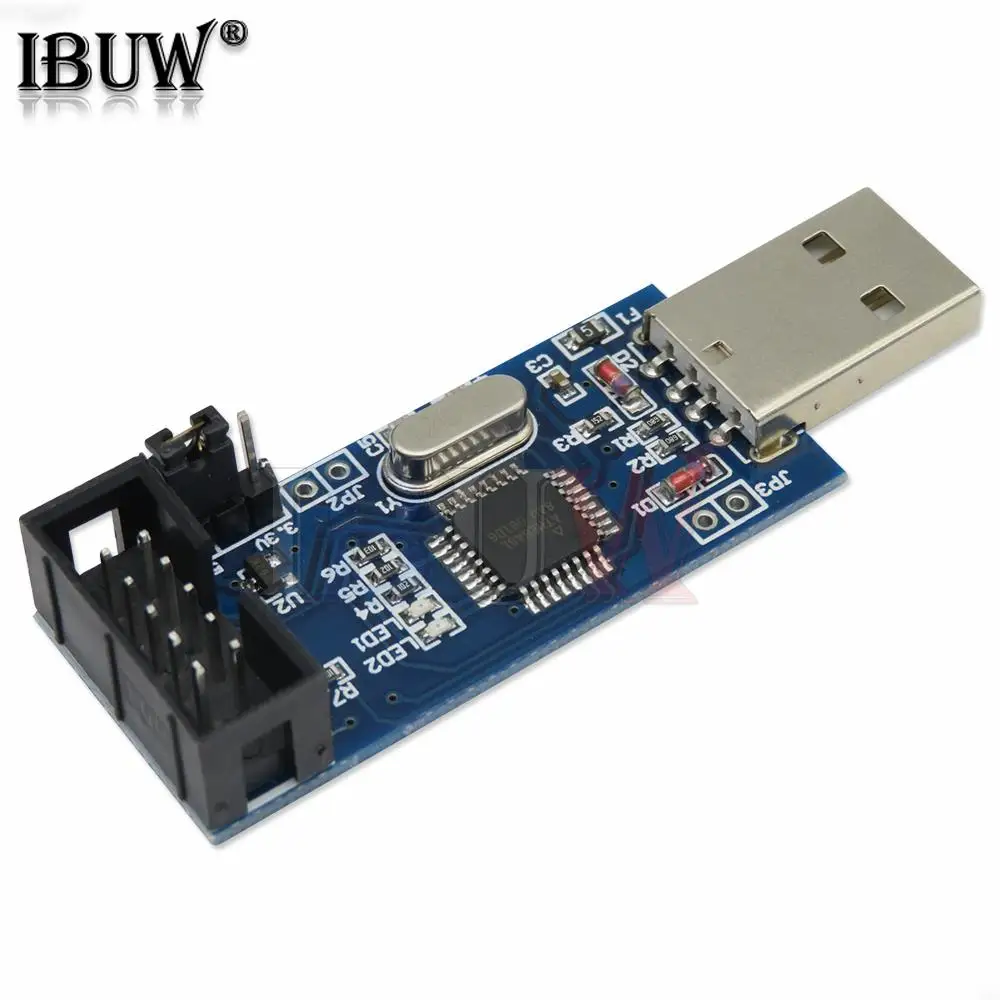 1 Uds USBASP USBISP AVR programador USB ISP USB ASP ATMEGA8 ATMEGA128 soporte Win7 64 STK500 - imagen 4
