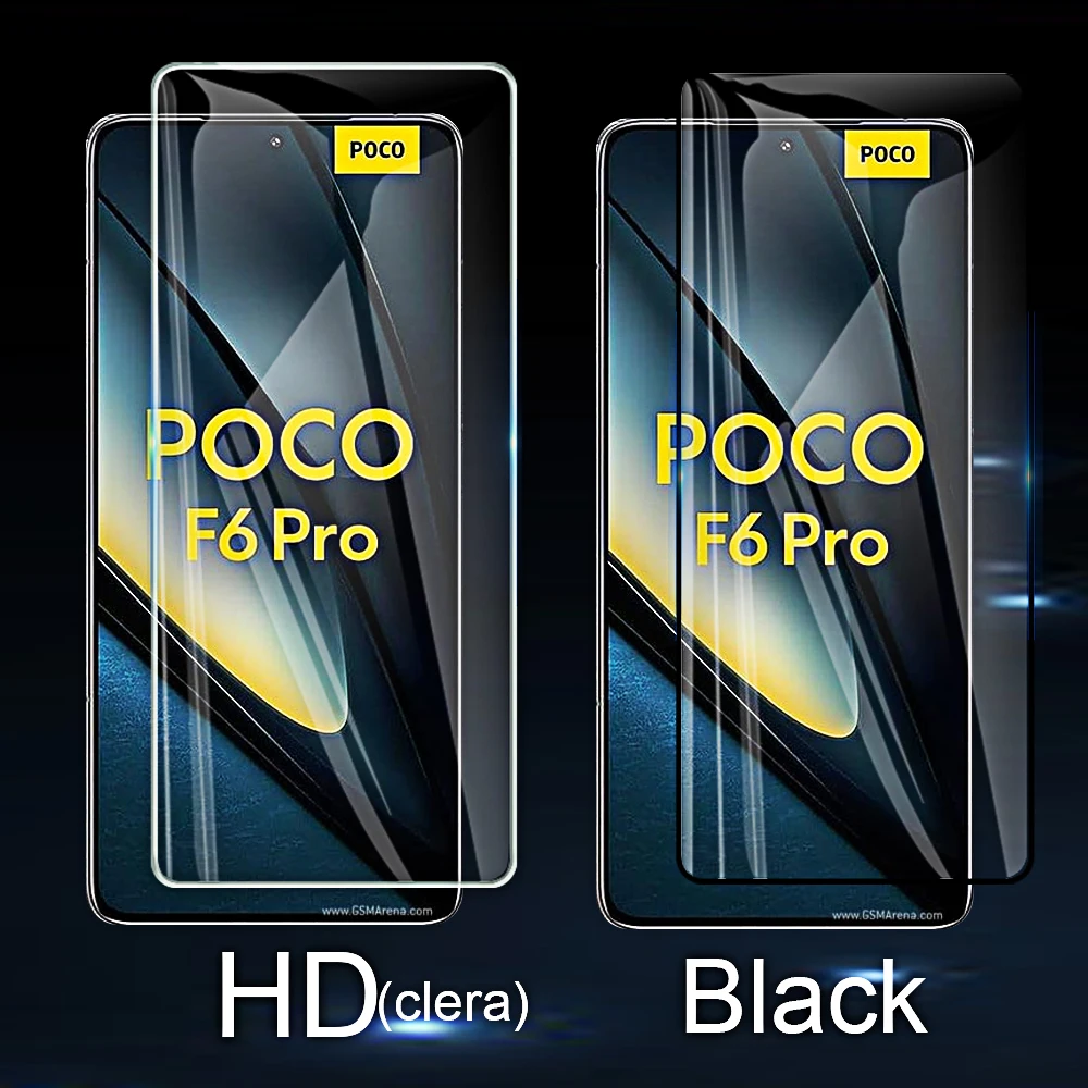 4 Uds vidrio templado para Xiaomi Poco F6 Pro F5 F4 F3 Gt protectores de pantalla vidrio Protector para Xiaomi POXO POCCO F6pro película frontal - imagen 3