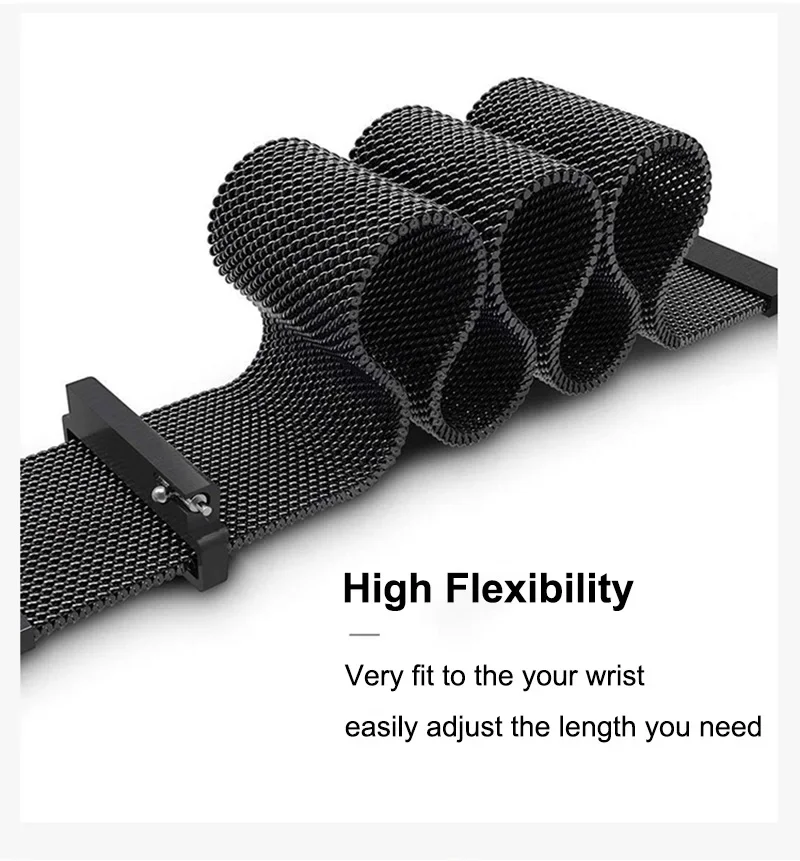 Correa Milanesa para OnePlus Watch 2, pulsera para OPPO Watch X, 4Pro, Realme, S, 2, 3Pro, 46mm - imagen 5