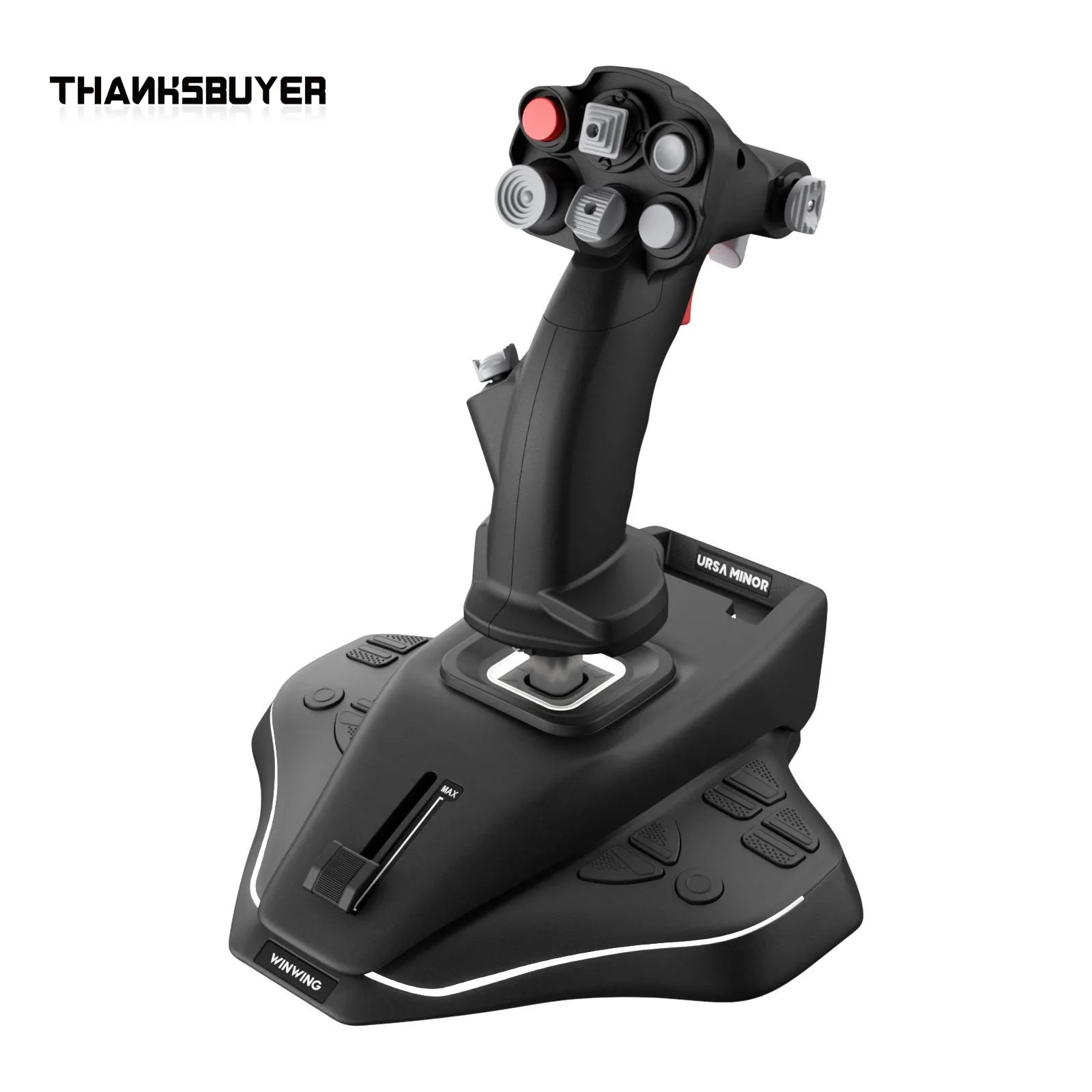 WINWING URSA MINOR Flight Joystick versión derecha/izquierda videojuegos simulador de vuelo para DCS X-Plane MSFS2020