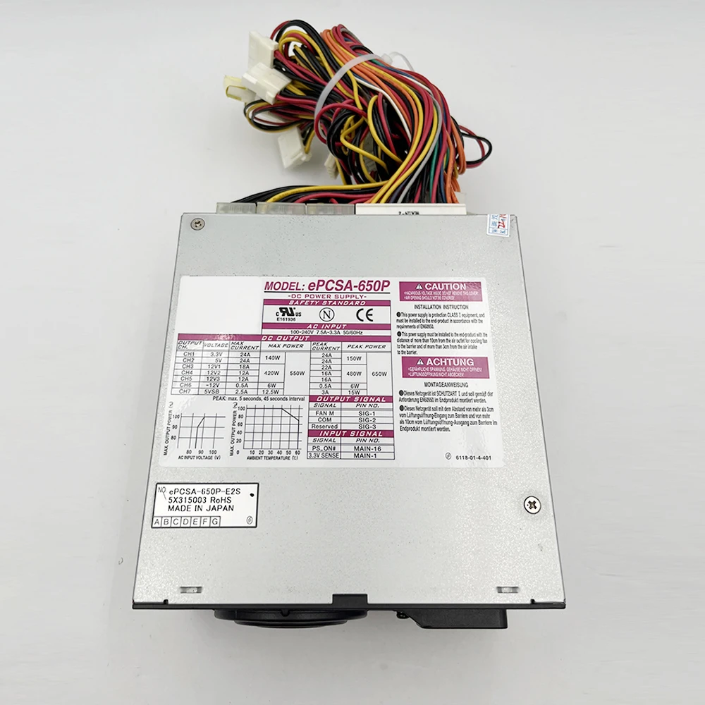 ePCSA-650P Fuente de alimentación ePCSA-650P-E2S 650W - imagen 5