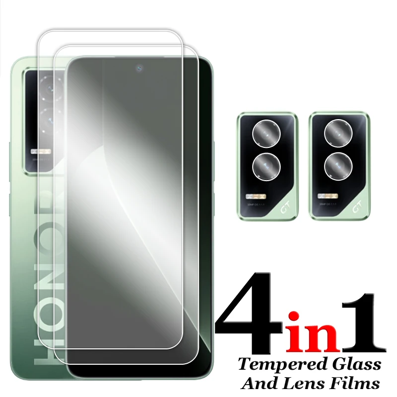 Para Honor GT 5G vidrio pegamento completo Protector de pantalla transparente para Honor GT Pro vidrio templado para Honor GT película de lente - imagen 3