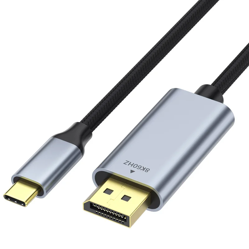 Cable adaptador de vídeo HD tipo C a DP, 8k, 60hz, proyección de pantalla de teléfono para ordenador, Host, proyector, pantalla, PS4, conexión a TV - imagen 2