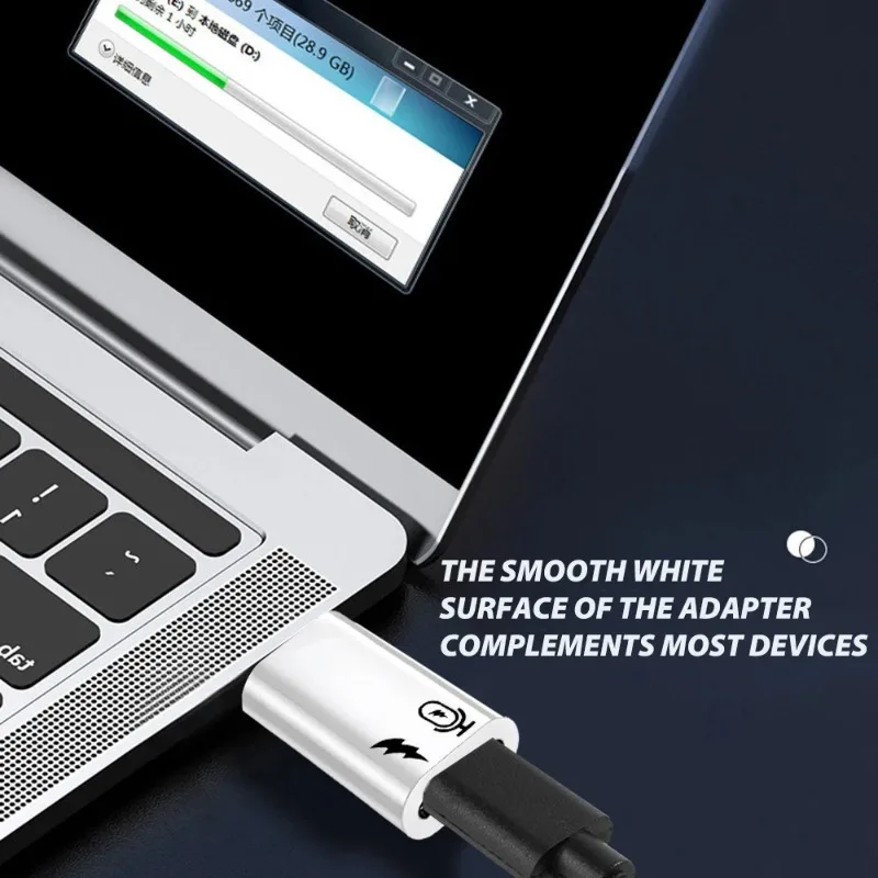 Convertidor de carga de transferencia de datos OTG, adaptador de teléfono para IPhone 15, Xiaomi, Samsung tipo C, conector macho a IOS hembra - imagen 2