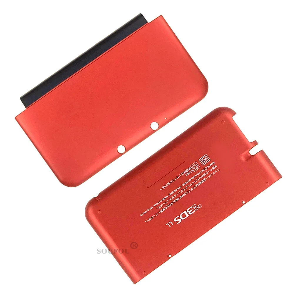 Funda de placa frontal de repuesto para consola 3dsxl 3DS XL LL, carcasa superior e inferior, accesorios de juego - imagen 4