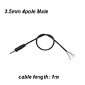 3.5mm 4pole male