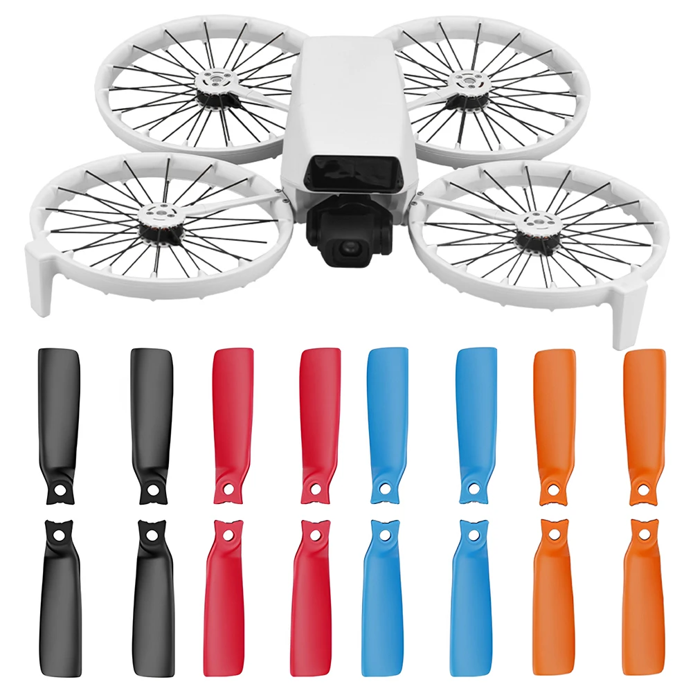 8 Uds hélice para DJI Flip 4022F Drone reemplazo hélice ala PC Drone hélice Drone ala hoja para DJI Flip Accesorios