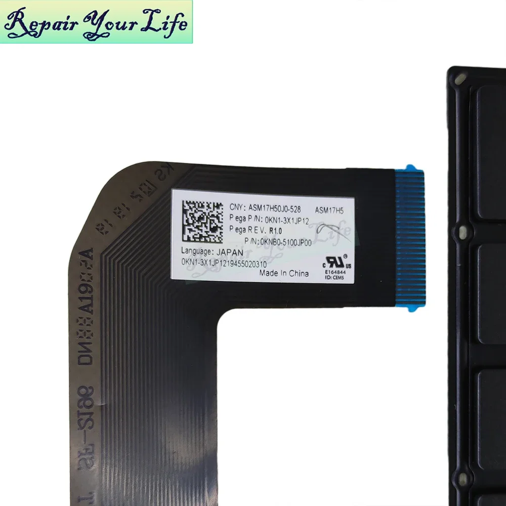 Teclado japonés para ordenador portátil ASUS X507 F507 X507LA X507UA X507UB Y5000U R523U JP teclados japoneses sin retroiluminación 0KN1-3X1JP12 - imagen 5