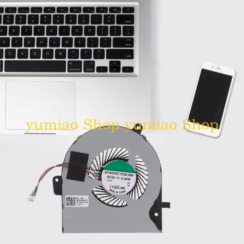 Radiador enfriador ventilador CPU sin escobillas 587B DC5V, para refrigeración CPU Rog Strix GL502 - imagen 2