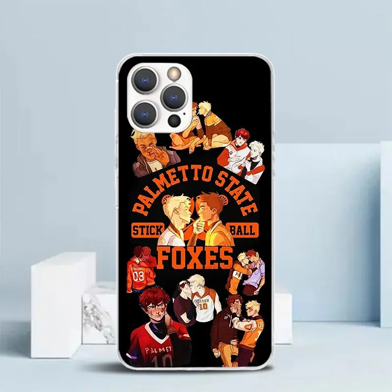 Andreil todo para el juego Palmetto State Foxes funda de teléfono de silicona para iPhone 17 16 16E 15 Pro Max 14 Plus 11 13 Mini 12 7 8 - imagen 5