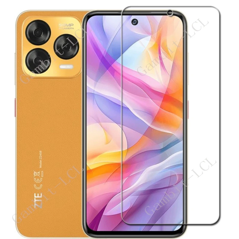 2 uds para ZTE Axon 70 Blade A56 A76 V70 Vita Max Nubia Air A56 Music S Focus 2 Neo 3 GT 5G protección de pantalla película de vidrio templado - imagen 4