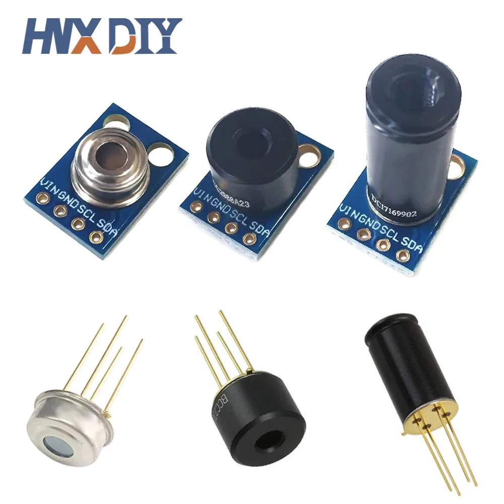 GY-906 MLX90614ESF Nuevo MLX90614 BAA BCC DCI DAA DCC Módulo sensor de temperatura sin contacto Compatible