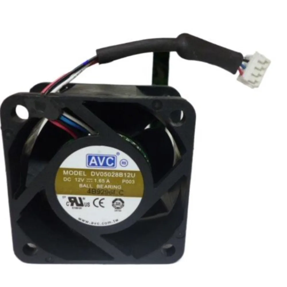 AVC DV05028B12U Ventilador PWM Refrigeración 50mm 12V 4 Cables