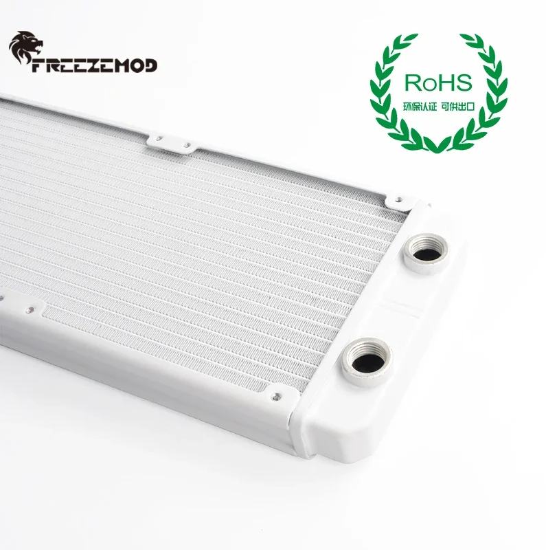 Radiador líquido de agua para computadora de aluminio FREEZEMOD de 360 mm para ventilador de 3 * 12 cm. SR-LPZJ36 - imagen 2