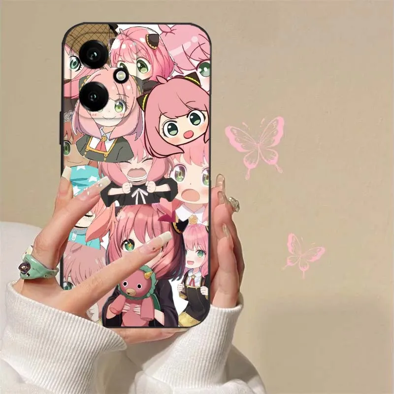 Anya Forger Anime para Honor X9C X9B X9A X9 X8C X8B X8A X8 X7C X7B X7A X7 X6B X6A X60i X60 X6 X5B 5G funda de teléfono - imagen 5