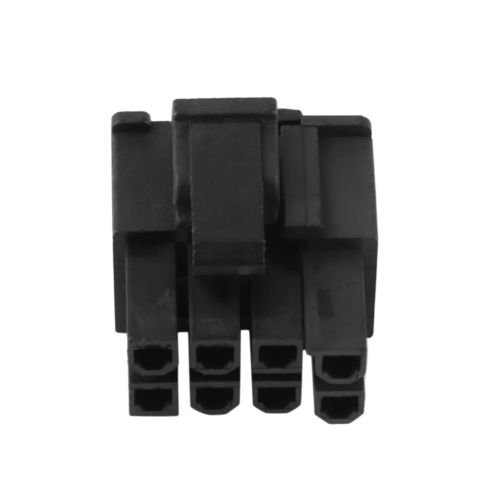 Conector de alimentación macho, carcasa de plástico para PC, ordenador, tarjeta gráfica ATX, GPU, color negro, 30 piezas, 4,2mm, 6 + 2 pines, 8P - imagen 2
