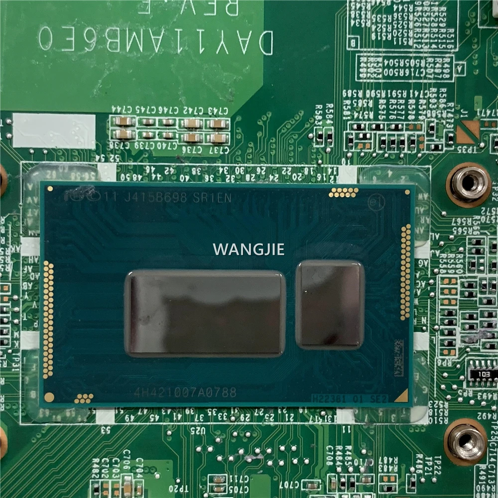 Para HP Pavilion 15-P placa base de computadora portátil 15,6 pulgadas DAY11AMB6E0 SR1EN I3-4030U Y11A DDR3 100% completamente probado - imagen 4