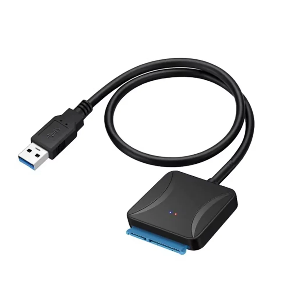 Nuevo estilo para unidad de disco duro SATA SSD y HDD de 2,5 "y 3,5" para ordenador portátil DVD CD-ROM DVD-ROM USB 3,0 a SATA Cable convertidor adaptador 5Gbps - imagen 4