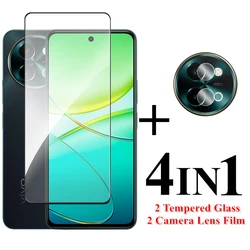Protector Vidrio Templado Vivo Y38 5G – Pantalla Completa 6,68 y Cámara