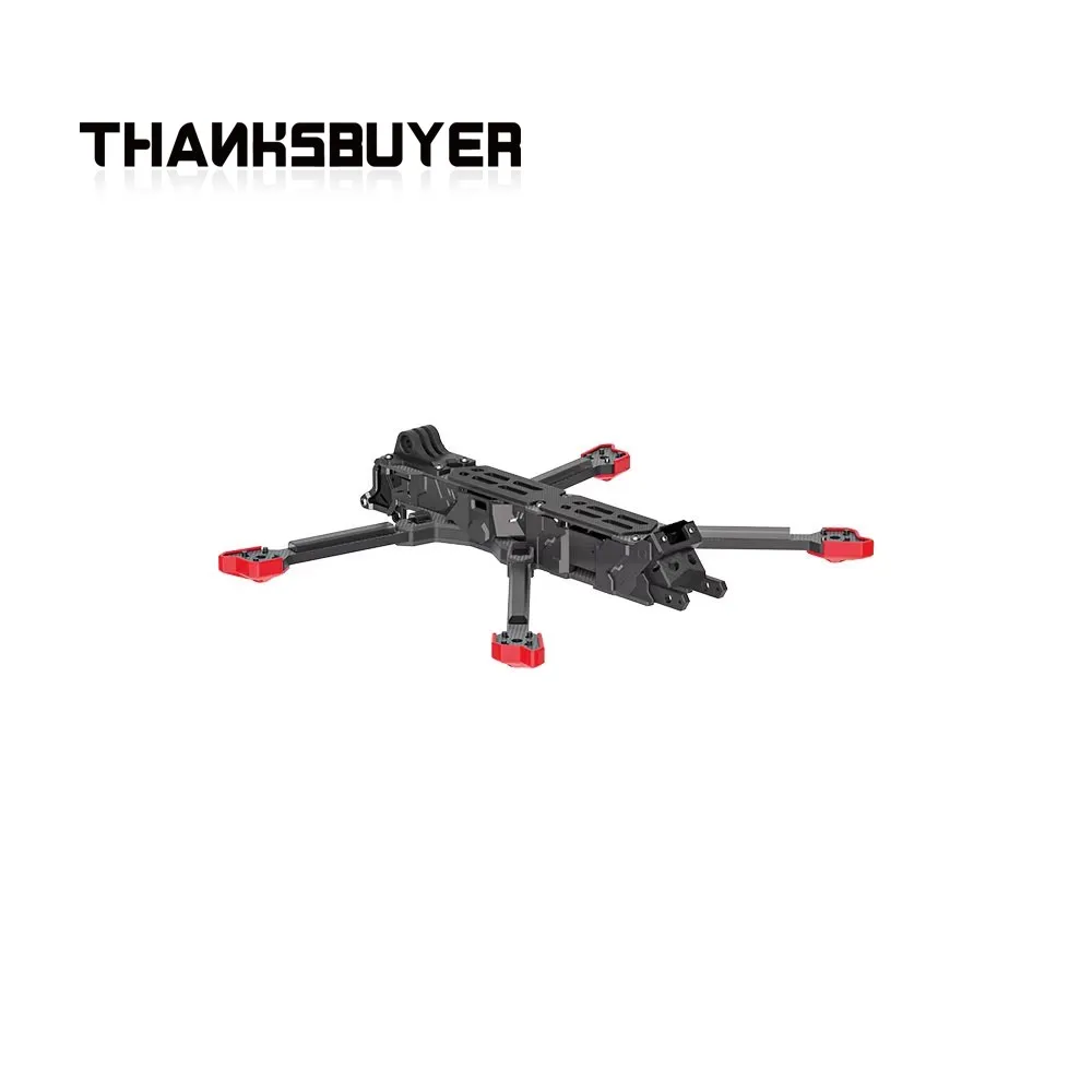 IFlight Chimera7 Pro V2 Simulador de Dron de carreras de largo alcance Kit de marco de fibra de carbono Compatible con DJI O4 Pro - imagen 4