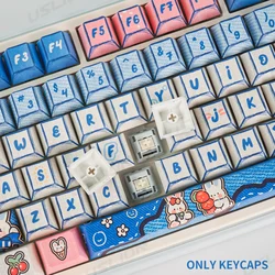Teclas PBT Sublimación Perfil Cherry – Diseño Vaquero para Teclado Mecánico