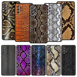 Funda Samsung Galaxy A efecto piel de serpiente premium antigolpes