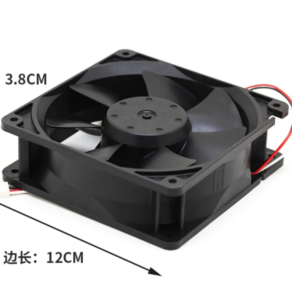 para NMB 4715KL-05W-B30 120mm 12038 24V 0.36A Ventilador de refrigeración de doble bola, 120x120x38 mm, para convertidor de frecuencia y refrigeración industrial - imagen 4