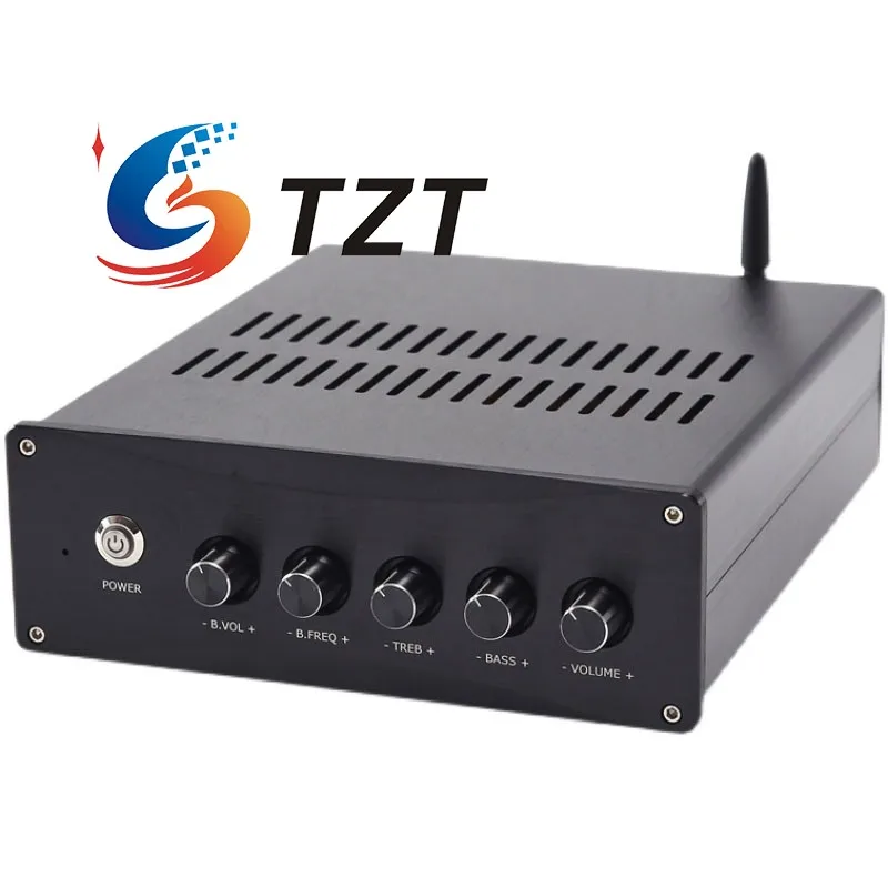 TZT D6S Amplificador de potencia digital de 2,1 canales de alta potencia TPA3255x2 de doble/un solo núcleo 300Wx2+600W (QCC3034 Bluetooth5.1/QCC3084) - imagen 3