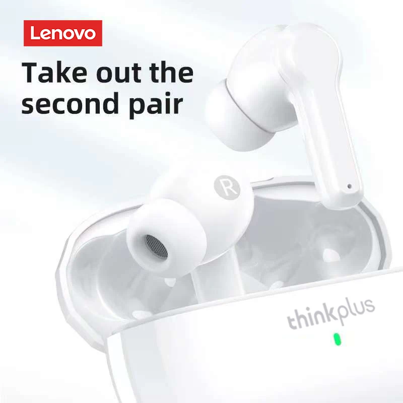 Auriculares originales Lenovo LP1S TWS inalámbricos Bluetooth 5,0 auriculares deportivos impermeables auriculares con reducción de ruido con micrófono - imagen 3