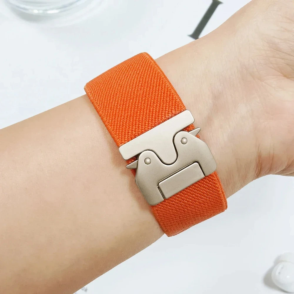 Correa de bucle de paracaídas para Redmi Watch 5/4, correa de repuesto de nailon para Xiaomi Mi Band 9 Pro/Mi Band 8 Pro, accesorios de pulsera - imagen 5