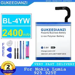 BL-4YW de 2400Mah para Nokia Lumia 925 925T batería de teléfono móvil rendimiento duradero