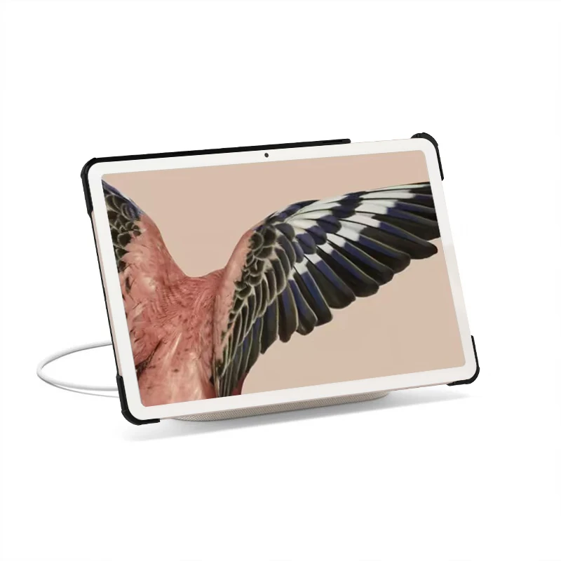 Funda AJIUYU para Google Pixel Tablet 11 pulgadas 2023 funda protectora piel PU PC soporte duro Compatible Base de altavoz de carga - imagen 3