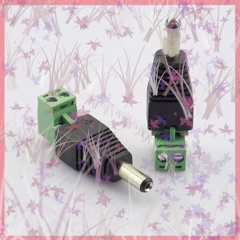 1/2/5/10 Uds DC enchufe macho 5,5x2,1mm adaptador de conector de alimentación fuente de alimentación para accesorios de cámara CCTV tira de luz Led de seguridad B6 - imagen 3