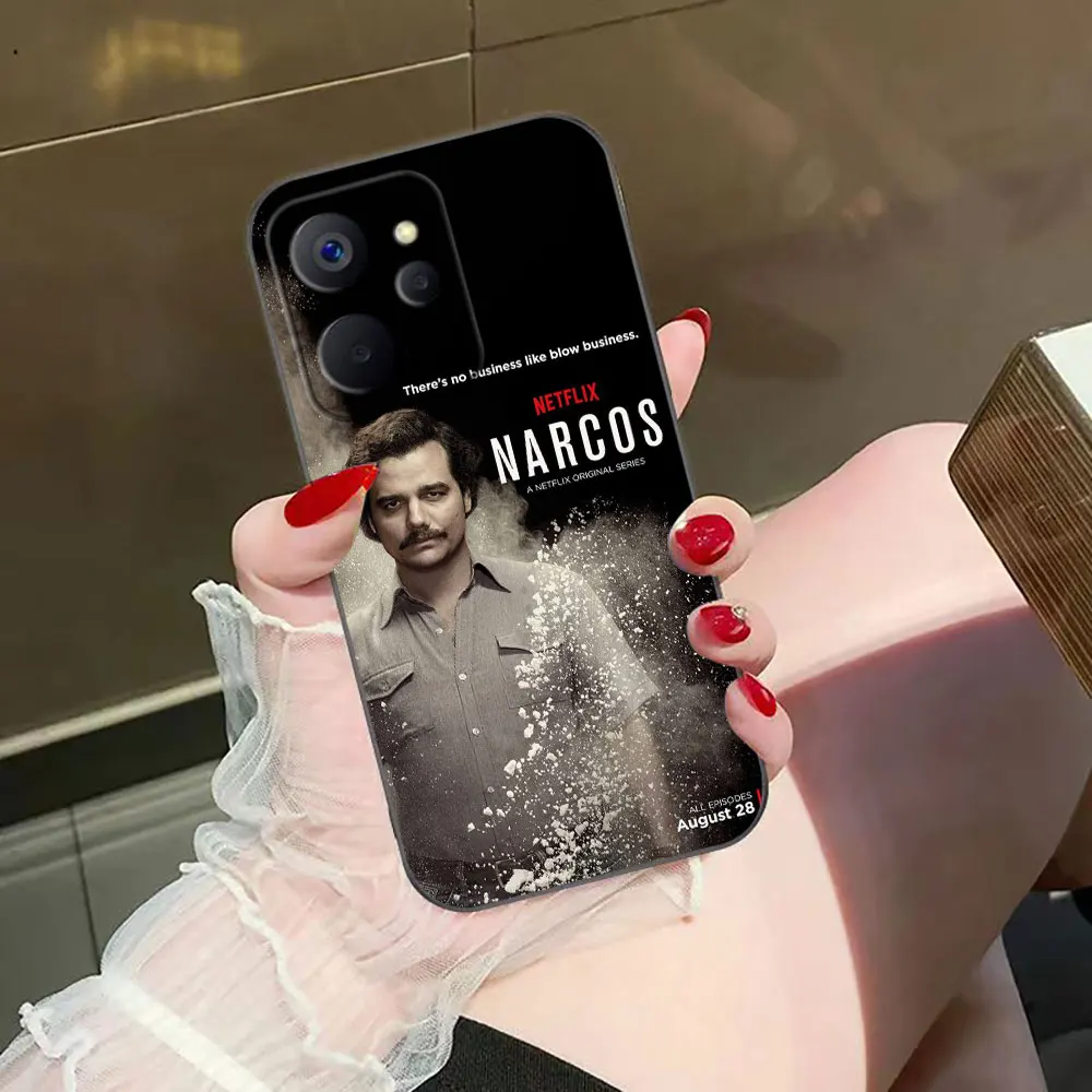 Narcos serie de televisión Pablo Escobar foto personalizada funda de teléfono para OPPO Realme 14 13 12 11 10 9 9I 8 8I 7 7I 6 5 5I 5S Pro Plus TPU - imagen 4