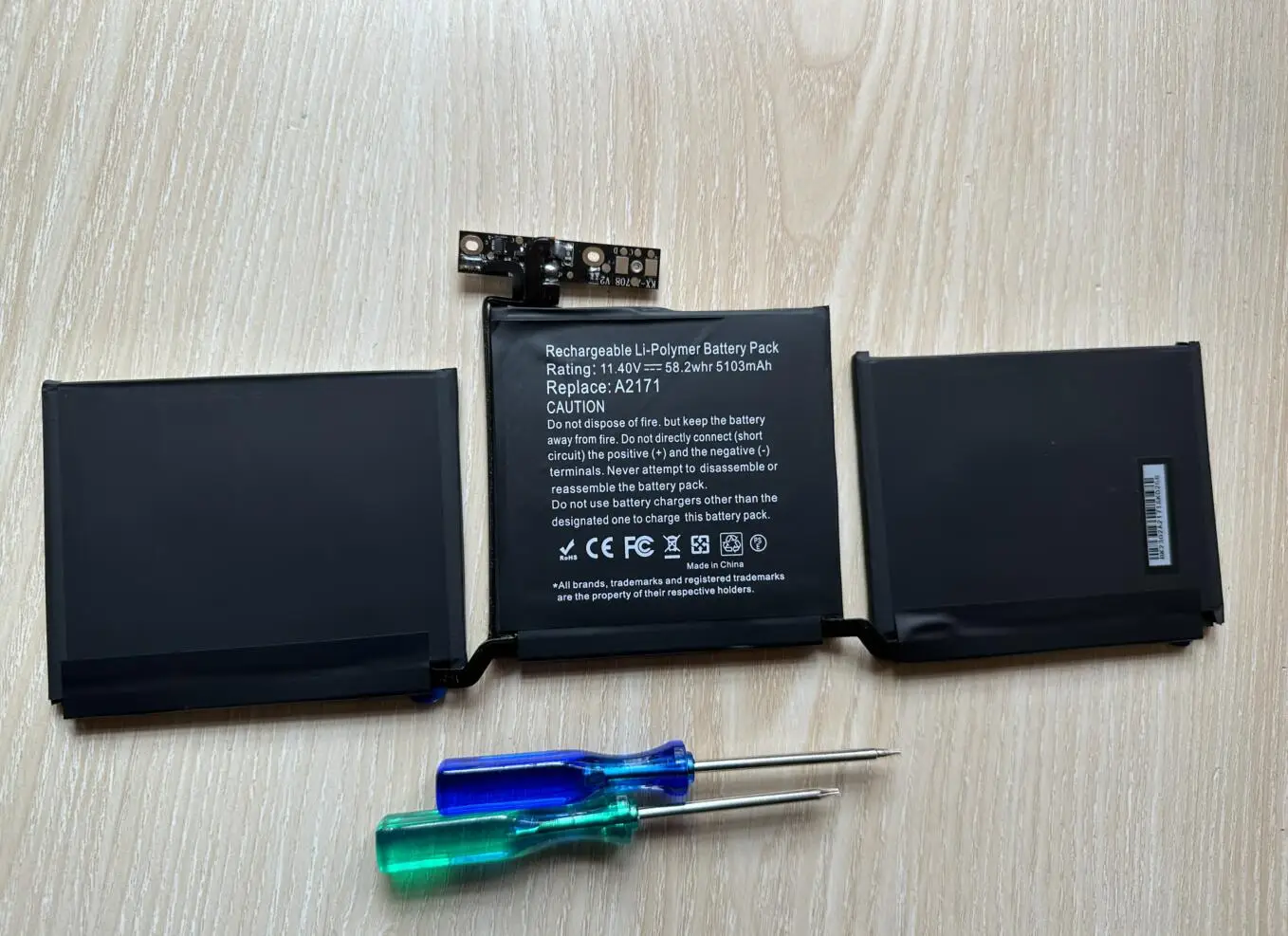 SeagullStar A2171 batería de ordenador portátil para Apple MacBook Pro Retina 13,3 ''A2159 2019 año 13 pulgadas con herramientas A2289 A2338 2019 2020 - imagen 4