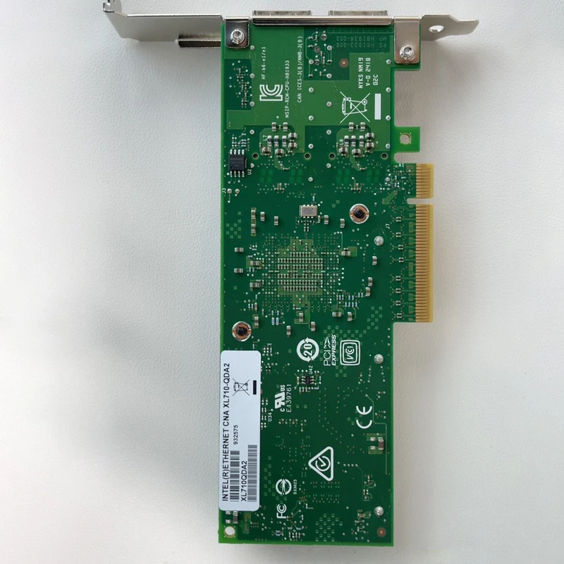 Tarjeta de fibra NIC QSFP de 40G XL710-QDA2-QSFP + tarjeta de red PCIe3.0 x8 de doble puerto de 40 Gb con tarjeta de servidor Ethernet Intel XL710 Chipet de 40 Gb - imagen 3