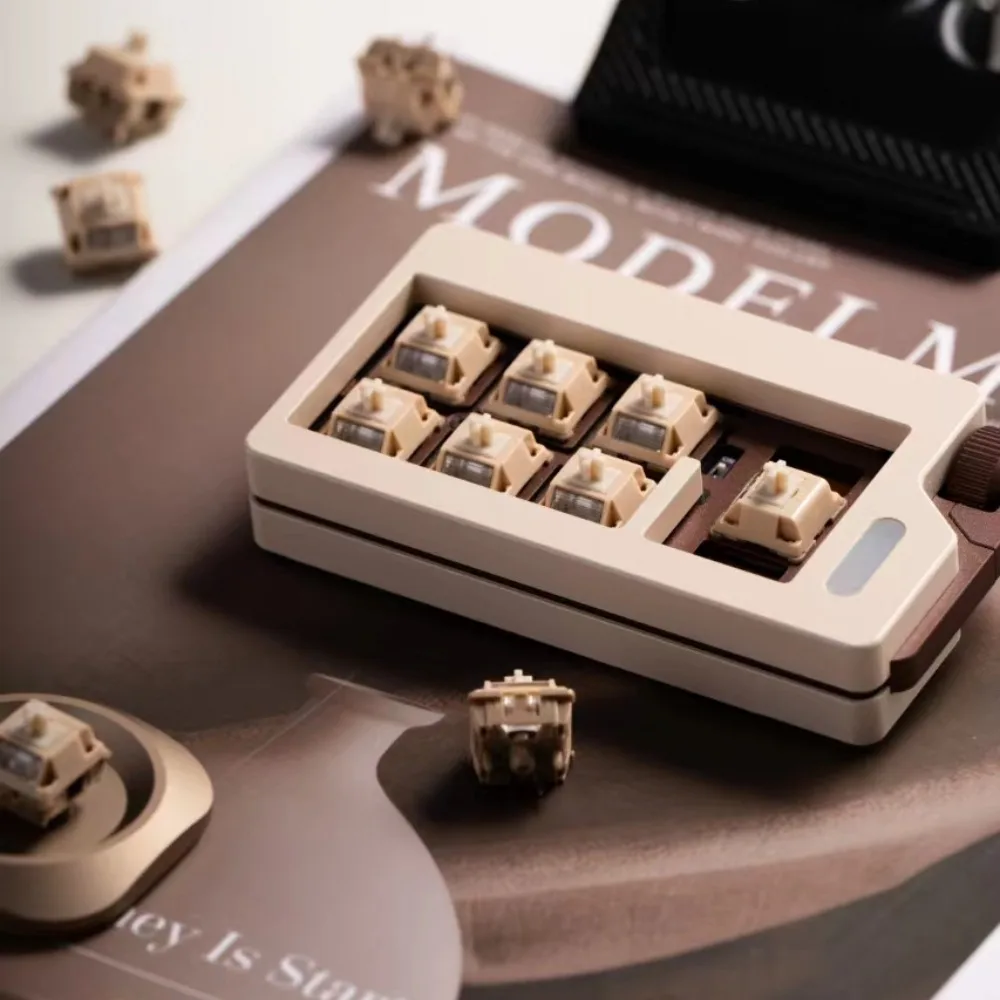 Interruptor lineal Siam de té de la leche V2, 45g/37g/28g, presión de disparo, eje personalizado de carrera Total de 4,0mm para accesorios de teclado mecánico - imagen 3