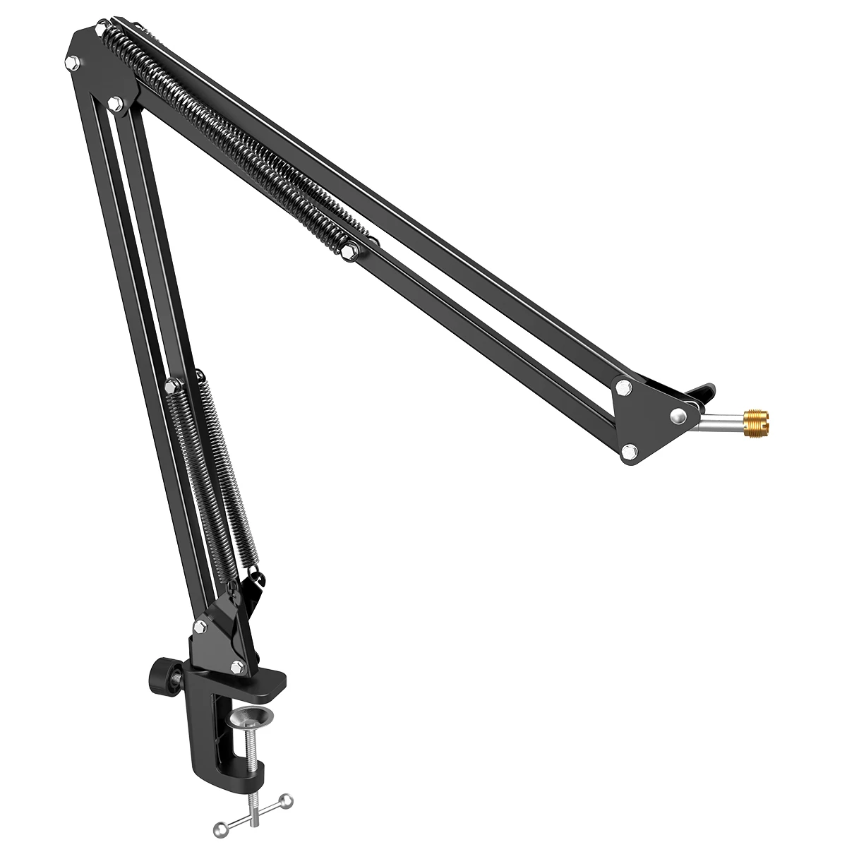 FIFINE Soporte de brazo de tijera con brazo de suspensión de micrófono ajustable para K688 K669 K670 K658 K678 K690, Ampligame A6V A8