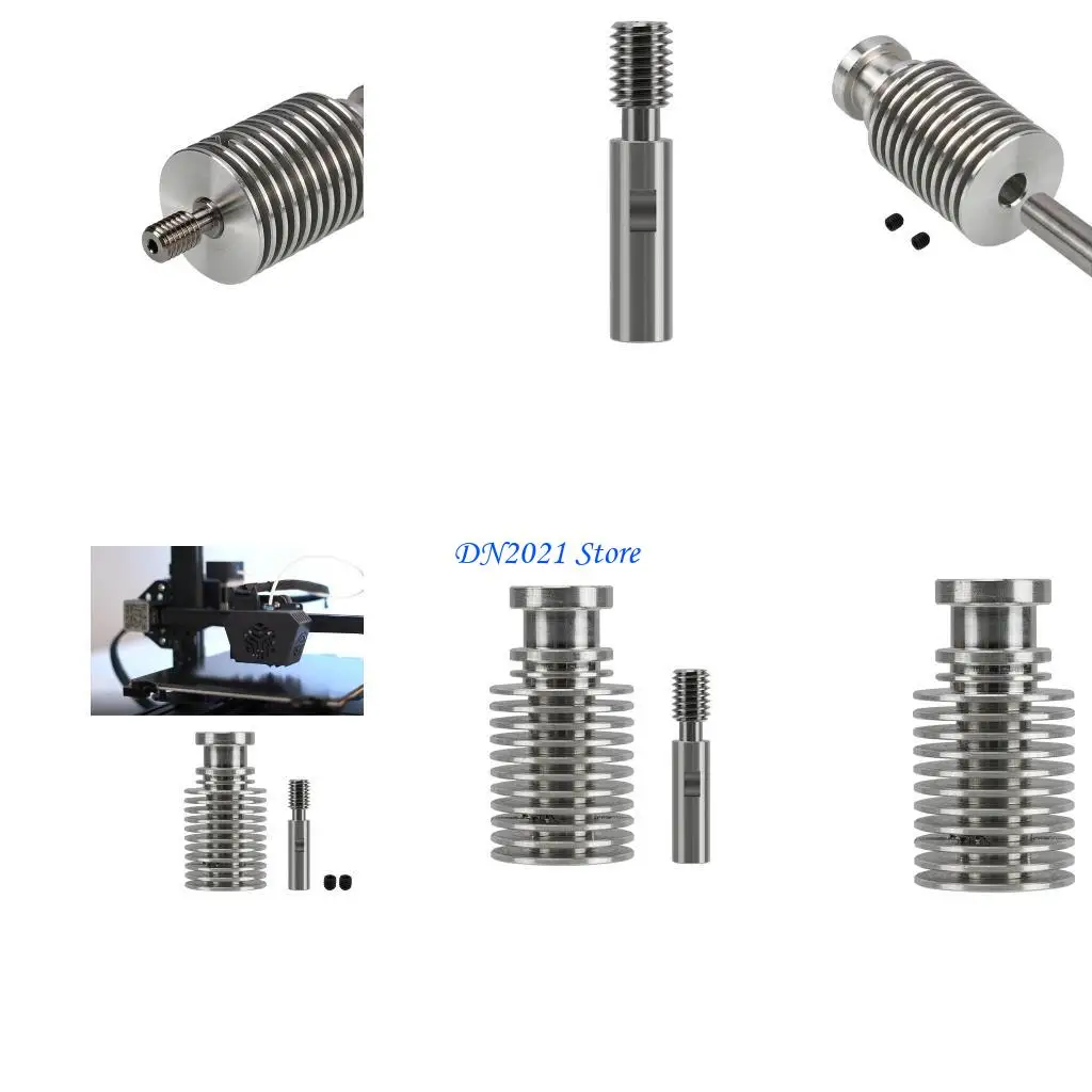 Disipador térmico infrencia aleación titanio F3ke para extrusora impresoras por 1.75 mm