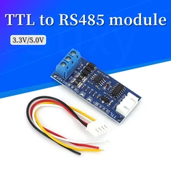 Módulo TTL a RS485, Hardware, placa de Control de flujo automático, conversión mutua RS485, microcontrolador de señal TTL, puerto serie