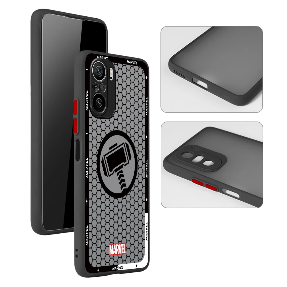 Marvel Sipiderman Phone Case for Redmi Note 7 8 Pro 8T 9 Pro 9S 10 4G 5G 10 11S 10 11 12 13Pro 10Lite 12 13ProPlus5G 12 13 4G 5G - imagen 3