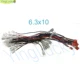 10 pcs 6.3mm