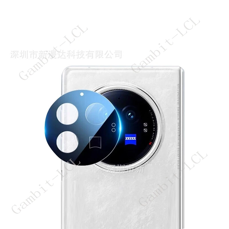Lente de cámara integral 3D para Vivo X Fold3 Pro 8,03 "vidrio templado en VivoXFold3Pro Fold3Pro película protectora de pantalla trasera - imagen 4
