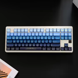 Teclas PBT MOA Yeeti Moon Mountain para teclado mecánico