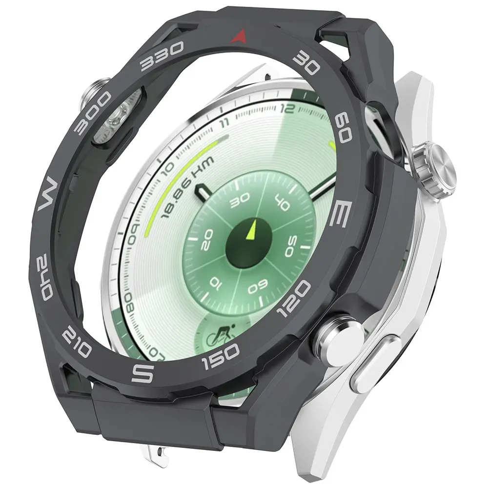 Funda protectora de PC para Huawei Watch GT6 Pro, 46mm, marco de reloj hueco, funda de parachoques, parachoques, marco de reloj hueco - imagen 3