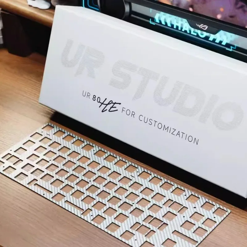 Bolsa interior UR80, interruptor magnético personalizado PCB 0.01RT Precision WOOTING 80, accesorios para teclado de oficina para juegos, placa de posicionamiento - imagen 5