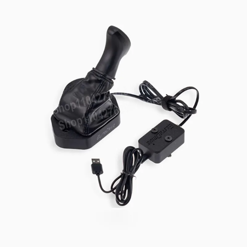 Juego de carreras simulado, freno de mano de arranque con llave USB para PC, camión europeo/americano ETS2 para Logitech G923 G27 G29 Thrustmaster T300 - imagen 2