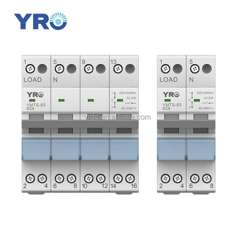 YRO 2P 40A MTS Doble potencia Transferencia manual Interruptor de aislamiento Disyuntor de enclavamiento